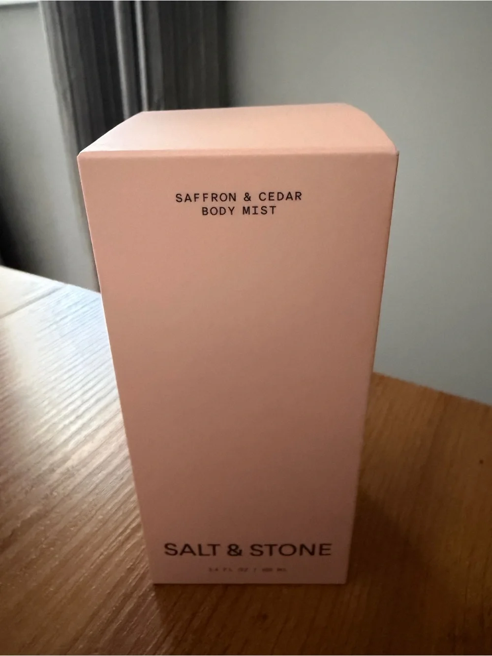 Salt & Stone Saffron & Cedar Body Mist — BNIB! Huge Size!